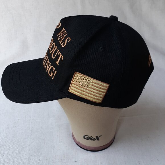 New Trump Was Right About Everything - 45-47 - Black Baseball Cap - Adjustable F - Picture 4 of 11